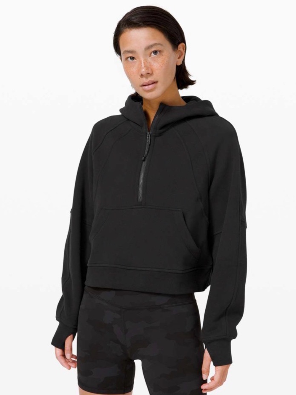 Lululemon Oversized Scuba Half 1/2 Zip Hoodie